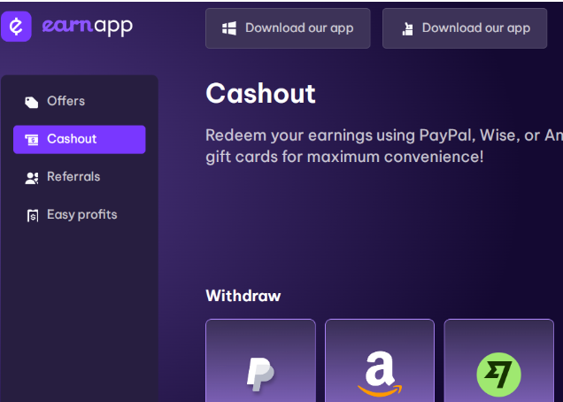 Treo máy kiếm tiền với EarnApp đã nhận $
